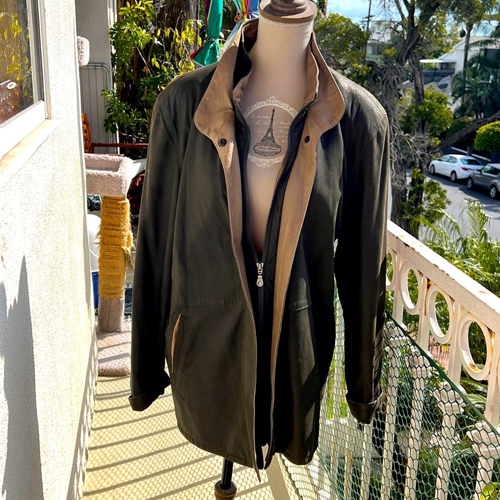 St. Croix shop suede brown jacket